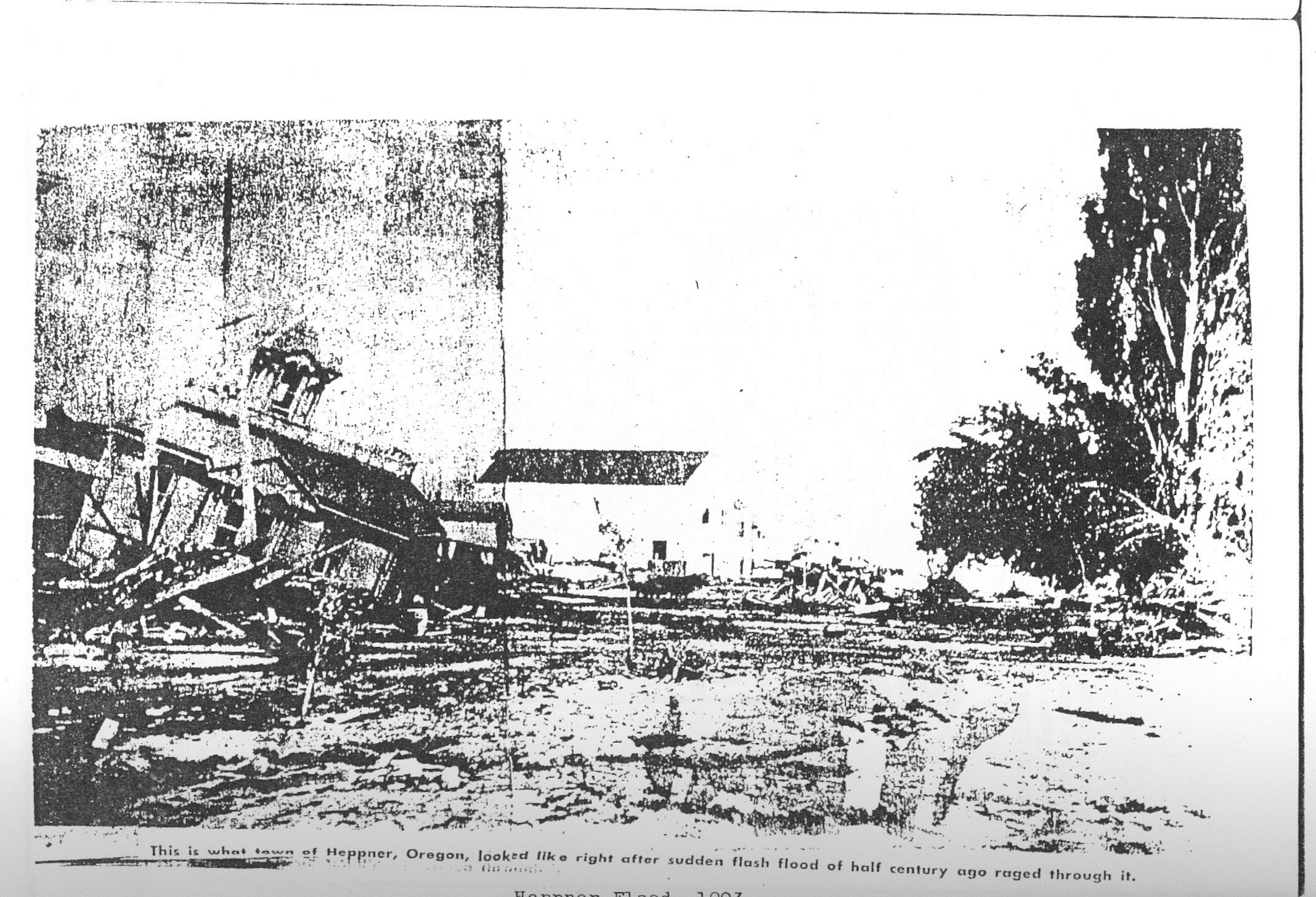 Heppner Flood - 1903
